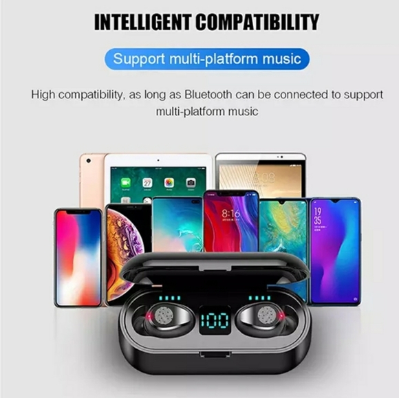 Wireless Earphone Bluetooth V5.0 F9 - Picture 3 of 9